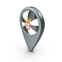 Ceuta Location With Flag PNG & PSD Images
