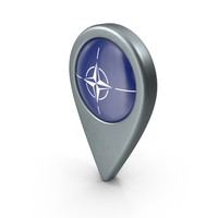 NATO Location With Flag PNG & PSD Images
