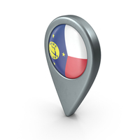 Wake Island Location With Flag PNG & PSD Images