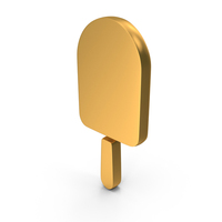 Gold Ice Cream Icon PNG & PSD Images