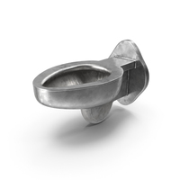 Used Stainless Steel Wall Mounted Toilet PNG & PSD Images