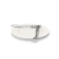 Cutlery Rules Fork Knife and Plate for Did Not Like PNG & PSD Images