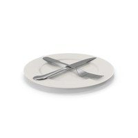 Cutlery Rules Fork Knife and Plate for Next Dish PNG & PSD Images