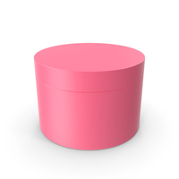 Cosmetic Jar Pink PNG & PSD Images