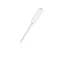 Liquid Dropper Wireframe PNG & PSD Images