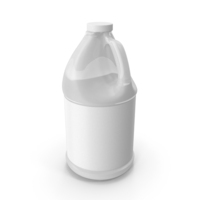 Blank Clean Ammonia Plastic Can PNG & PSD Images