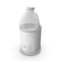 Blank Dirty Ammonia Plastic Bottle PNG & PSD Images