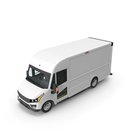 Electric Delivery Vehicle PNG & PSD Images