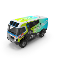 Gaussin H2 Hydrogen Racing Truck Simple Interior PNG & PSD Images