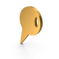 Location Pin Icon Gold PNG & PSD Images