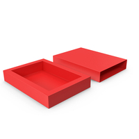 Open Packaging Box Red PNG & PSD Images