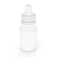 Medicine Bottle Wireframe PNG & PSD Images