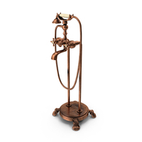 Copper Standing Faucet PNG & PSD Images