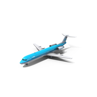 Fokker 100 PNG & PSD Images