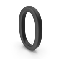 Plastic Number 0 PNG & PSD Images