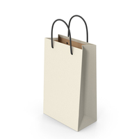 White Shopping Bag PNG & PSD Images
