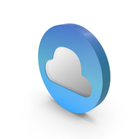 Round Cloud Icon PNG & PSD Images