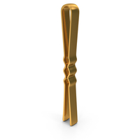 Gold Bobby Pins Icon PNG & PSD Images