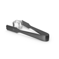 Ice Tongs With Ice Cube PNG & PSD Images
