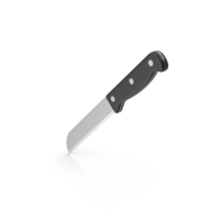 Black Kitchen Knife PNG & PSD Images