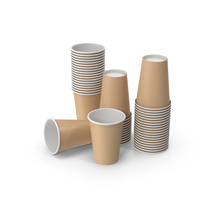 Paper Cups Stack PNG & PSD Images
