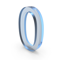 Glass Number 0 PNG & PSD Images
