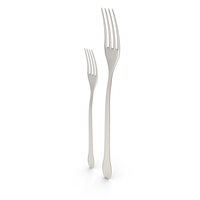 Silver Forks PNG & PSD Images