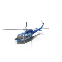 Bell 412 EP with Cockpit PNG & PSD Images