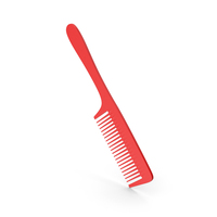 Red Hairbrush PNG & PSD Images