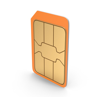 Mobile Phone Nano SIM Card PNG & PSD Images