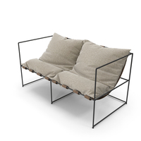 Double Soft Sofa PNG & PSD Images