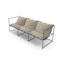 Three Seater Soft Sofa PNG & PSD Images