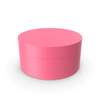 Cosmetic Jar Pink PNG & PSD Images