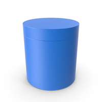 Blue Cosmetic Jar PNG & PSD Images