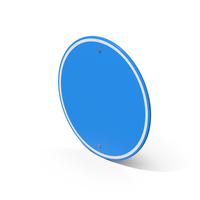 Blue Road Sign PNG & PSD Images