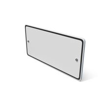 White Road Sign PNG & PSD Images
