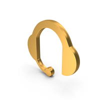 Gold Customer Service Icon PNG & PSD Images