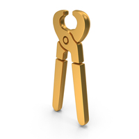 Gold Pincers Icon PNG & PSD Images