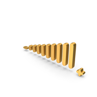 Gold Volume Adjustment Icon PNG & PSD Images