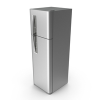 Stainless Steel Fridge PNG & PSD Images