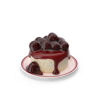 Cottage Cheese With Cherry And Jam PNG & PSD Images