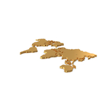 Stylized World Map PNG & PSD Images