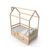 Children Bed PNG & PSD Images
