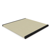 Traditional Tatami Straw Mat Square PNG & PSD Images