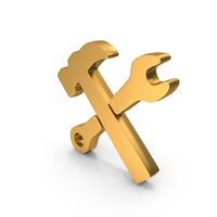 Gold Setting Maintenance Icon PNG & PSD Images