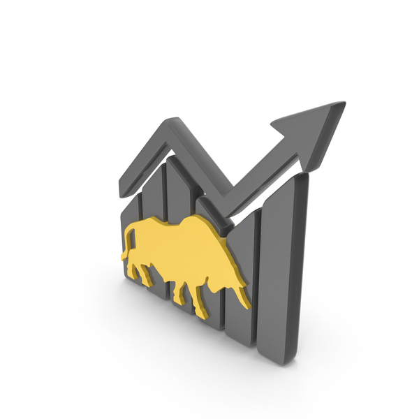 Bull stock market symbol stock illustration. Illustration of investing -  86273793