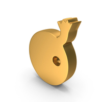 Gold Bomb Symbol PNG & PSD Images