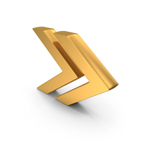 Gold Fast Forward Symbol PNG & PSD Images