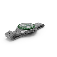 Dial Green Watch Open Strap PNG & PSD Images