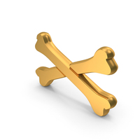 Crossed Bones Symbol PNG & PSD Images